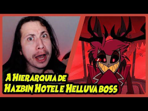 Explicando Como Funciona a Hierarquia do inferno em Hazbin Hotel? | REACT DO MORENO