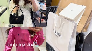 𝙫𝙡𝙤𝙜.財布の紐がゆるゆるな社会人の休日in夏🍉三田アウトレット,PRADA,ete,CHANEL💌🤍バッグ,アクセサリー,購入品紹介🫶sub•eng