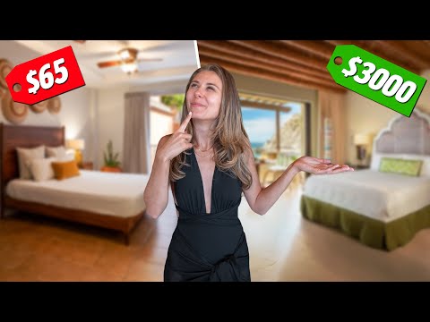 CHEAPEST vs MOST EXPENSIVE Resort in Los Cabos | Waldorf Astoria Pedregal