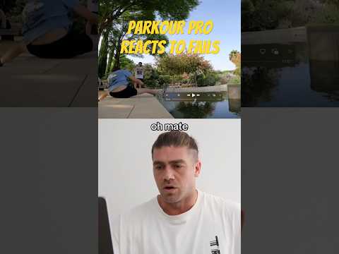 Parkour pro reacts to fails