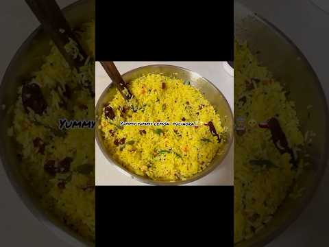 Lemon rice-Quick and Easy South Indian recipe#shortsviral #lemonrice #pulihoraintelugu #shorts #food