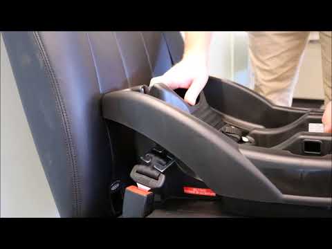 Locking Clip Installation: Infant Car Seat Base