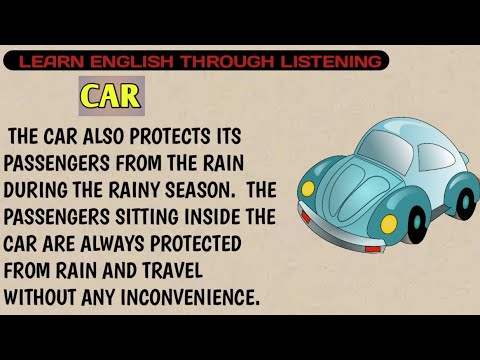 learn english through passage - CAR 🚘 | english stories with subtitles #learnenglish #listening