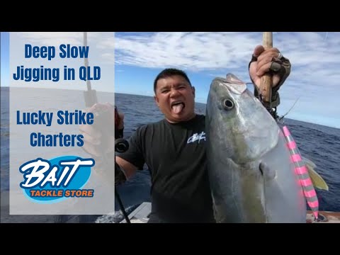 Deep Slow jigging, Deep Drop Jigging with Lucky Strike Charters Qld