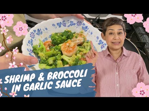 Shrimp and Broccoli In Garlic Sauce  @A Day With Bec