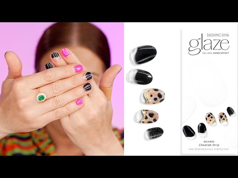 Dashing Diva Glaze Semi - Cured Gel Nails Review Best Drugstore Nails