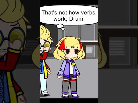 Drum Hates Verbs in English