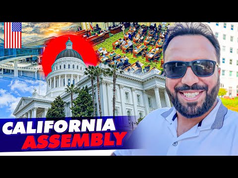 Texas to California 🇺🇸 California State Assembly | Domestic Flight, Train & My Room