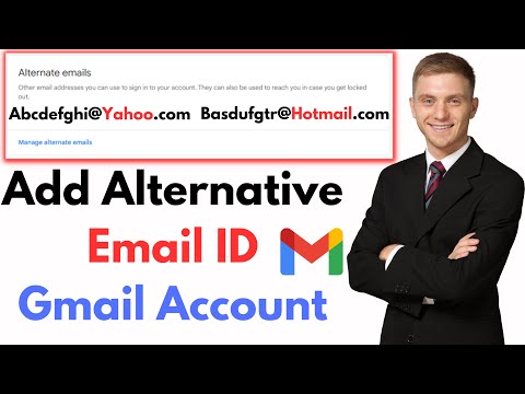 How to Add Alternate Email Address in Gmail | Add Alternate Email Address in Google Account