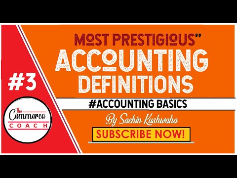 what is definition of accounting Definitions of accounting in Hindi | The commerce coach #sachinsir