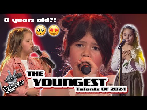 The YOUNGEST and CUTEST Talents Of The Voice Kids 2024!😍🥺 | The Voice Kids 2024