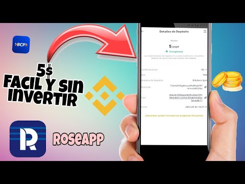 5$ Dolares gratis sin invertir | Nueva Plataforma | Roseapp