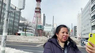 Odori Park and TV Tower in Sapporo