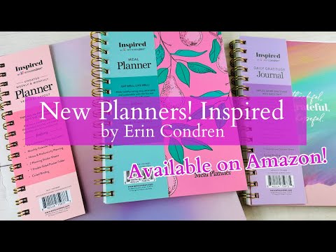 Erin Condren on Amazon?!?! | NEW Inspired by Erin Condren Line! | Planners & Journals