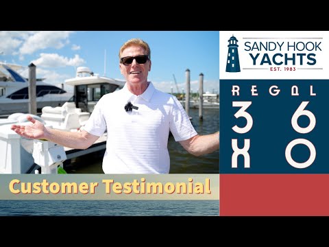 Upgrading the Dream: From Regal 33 XO to 36 XO | Sandy Hook Yachts Customer Testimonial