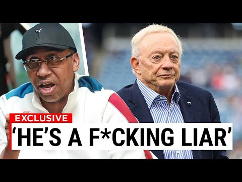 Stephen A. Smith ROASTS Jerry Jones..