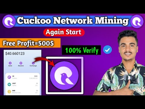 Cuckoo Network Mining Again Start || Cuckoo Network Mining New Update Today