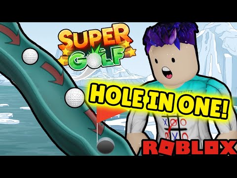 The BEST HOLE IN ONE in Super Golf on Roblox