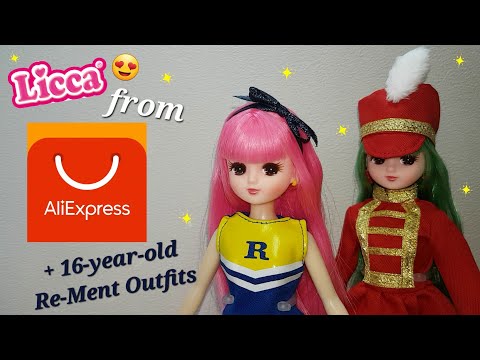 Licca Chan from Aliexpress & 16-year-old Re-Ment clothing - a perfect match^^