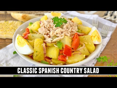 Spanish Country Salad | One of Spain's most ICONIC Recipes