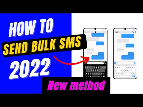 How To Send Bulk SMS 2023 [Bulk SMS Sender]