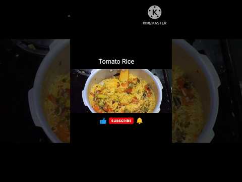 Easy and quick Tomato Rice🍅 🍚 #tomatoriceinpressurecooker #tomatorice 🌾