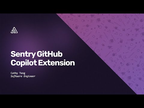 Sentry GitHub Copilot Extension