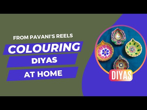 beautiful Diya decoration #diyadecoration #diyadecorationathome