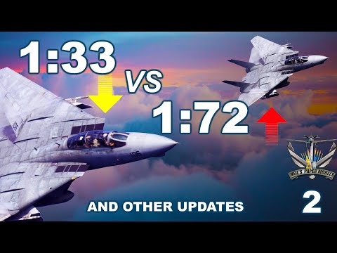 MODEL AIRCRAFT NEWS EPS 2 - 1/33 vs 1/72