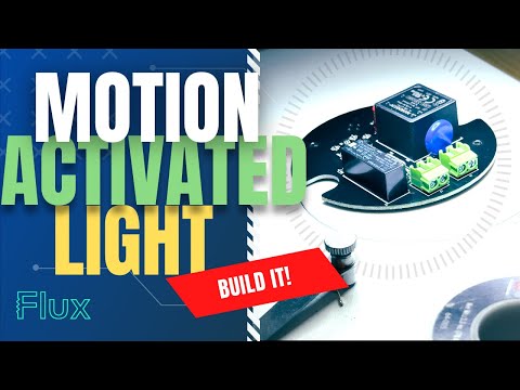 Building the Motion Activated Light (it works)