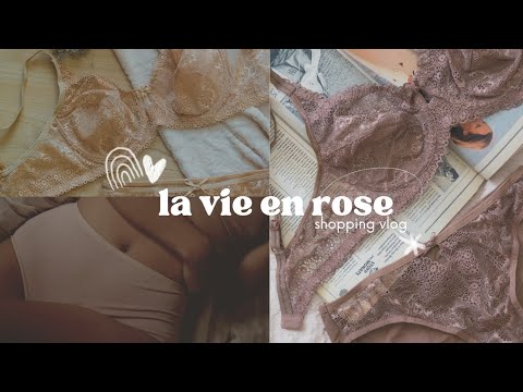 📍 LA VIE EN ROSE 🌹🩲 Shopping vlog || maganda kaya quality nit0? 🤔