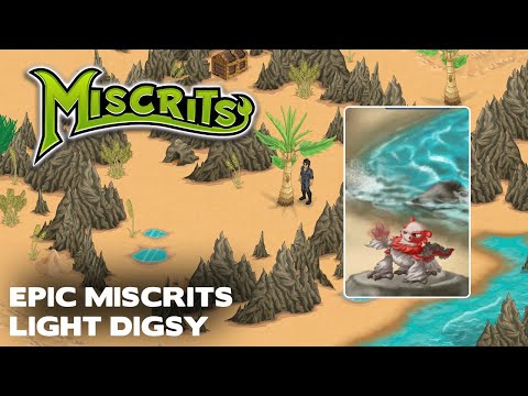 [Outdated] Light Digsy Location - Sunfall Shores Area 3 - Everyday | Miscrits Reborn