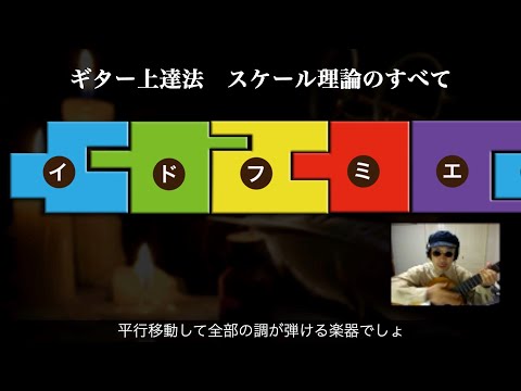 ギター上達法 スケール理論のすべて