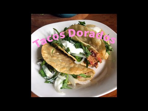 Trying a traditional Sonoran recipe for TACOS DORADOS, but make it VEGAN