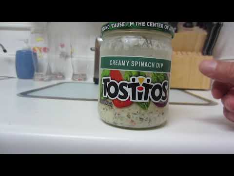 Tostitos Creamy Spinach Dip Review