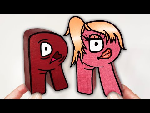 Cool Craft | Paper Alphabet Lore R+R ❤️