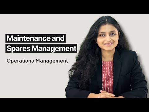 Economics of Maintenance and Spares Management | OMSM | Palak Sharma