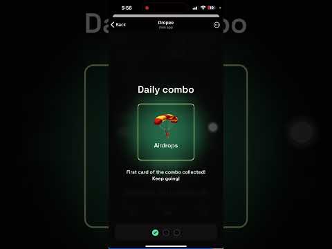 Dropee daily combo today | dropee daily combo 24 December | Daily Combo Dropee | Dropee 24 December