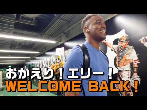 おかえりエリー！Welcome back！