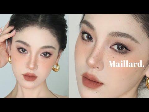 Maillard Makeup 🍗 Soft Smokey Bronzy Look for Fall by 高与菲