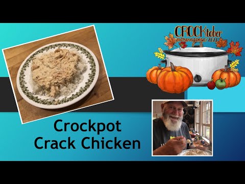 CROCKtober Extravaganza 2021 – Crack Chicken - Keto Friendly