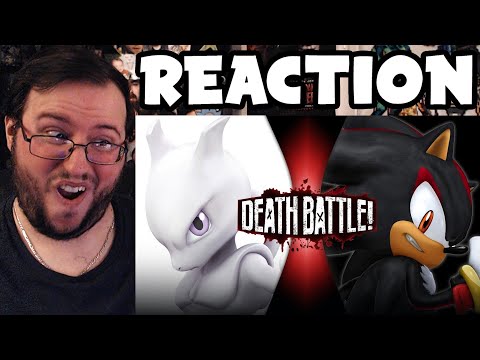 Gor's "DEATH BATTLE! Mewtwo VS Shadow (Pokémon VS Sonic the Hedgehog)" REACTION