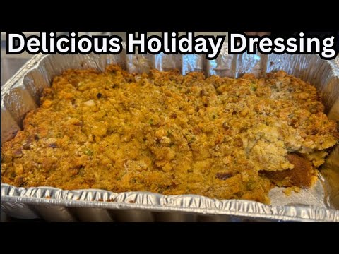 Homemade Cornbread Dressing For The Holiday