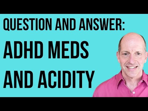 Q & A:  Do Acidic Meals Affect Stimulant Levels?