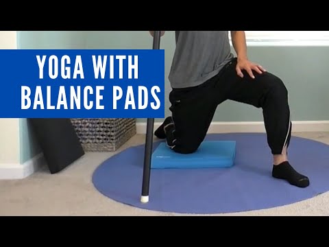 Yoga with Balance Pads