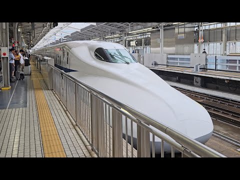 N700A Sanyo Shinkansen Shin-Kobe~Shin-Osaka Hikari ひかり 505 times