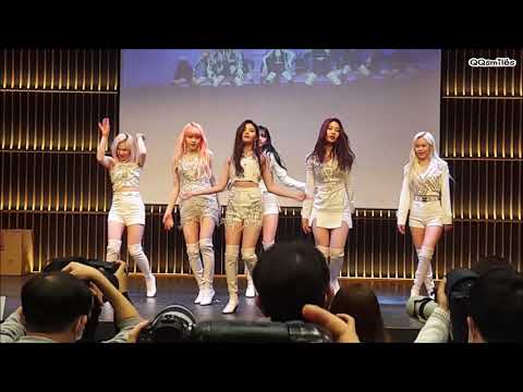 [HD Fancam] 200209 Everglow - Dun Dun (Sinchon U-Plex Fansign | 신촌 유플렉스 제이드홀 팬사인)