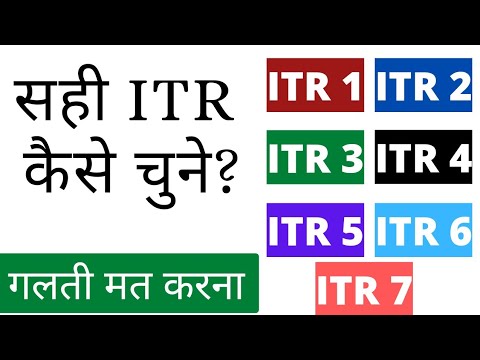 Which itr form to file in AY 2023-24 जानिए कौन सा ITR फॉर्म आपके लिए सही ? How to choose ITR form