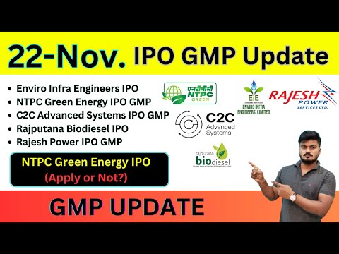 All IPO 05 GMP Today | NTPC IPO Final Decision | C2C Advanced Systems IPO GMP Today