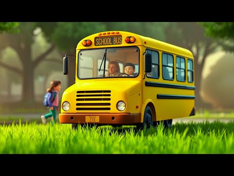 🌈 Hey Bus Sensory! - The Wheels on the Bus Adventure: Kids Song & Fun Cartoon Sensory 🌈